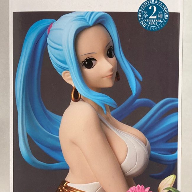 Box Caja Frente Glitter and Glamours Nefertari Vivi Hair tie Version One Piece Banpresto