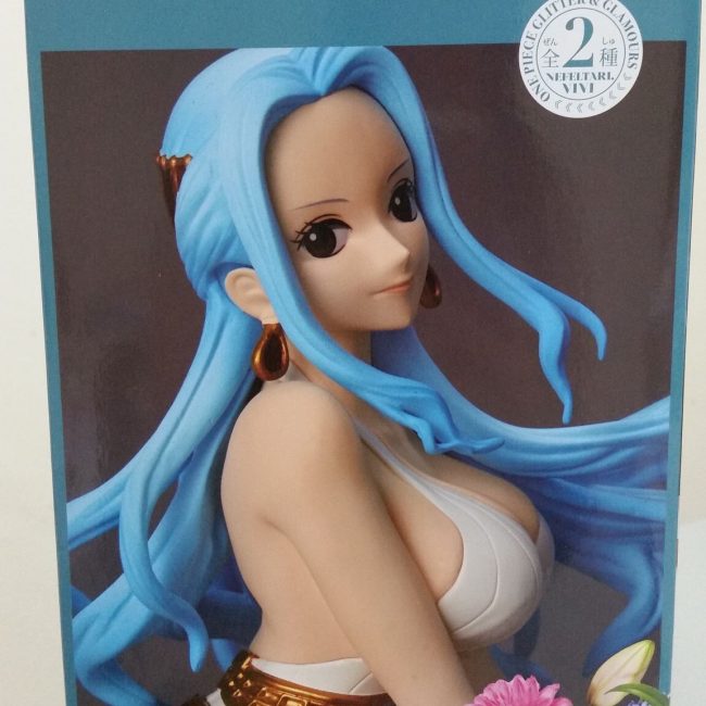 Box Caja Frente Glitter and Glamours Nefertari Vivi One Piece Banpresto