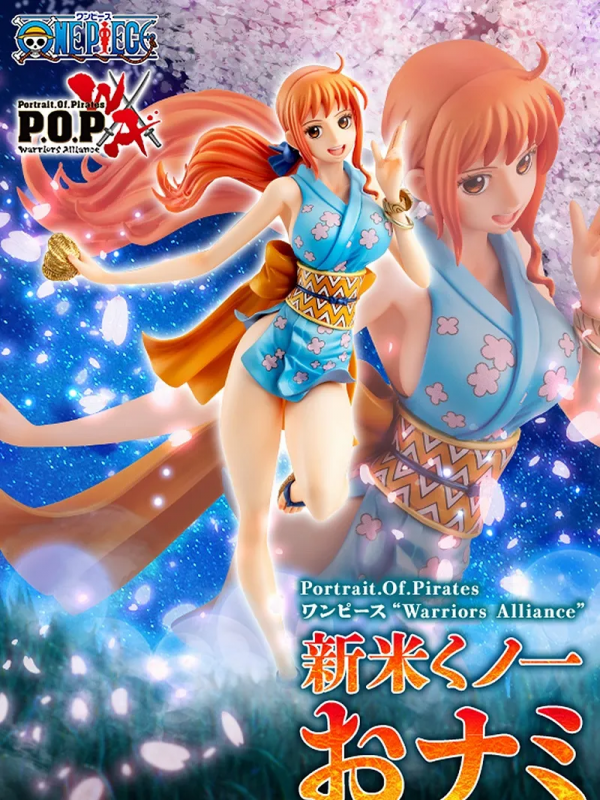 Cover Warriors Alliance Novice Kunoichi O Nami Limited Edition Portrait of Pirates Megahouse