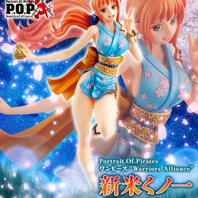 Cover Warriors Alliance Novice Kunoichi O Nami Limited Edition Portrait of Pirates Megahouse