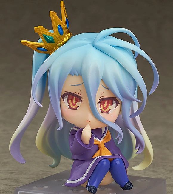 Galeria Frente Sentada Adorable Nendoroid Shiro No Game No Life Good Smile Company