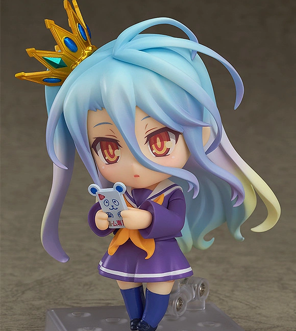 Galeria Frente Sosteniendo Movil Telefono Nendoroid Shiro No Game No Life Good Smile Company