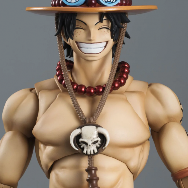 Galeria Frente Rostro Sonriente Portgas D Ace Version DX Variable Action Heroes VAH MegaHouse