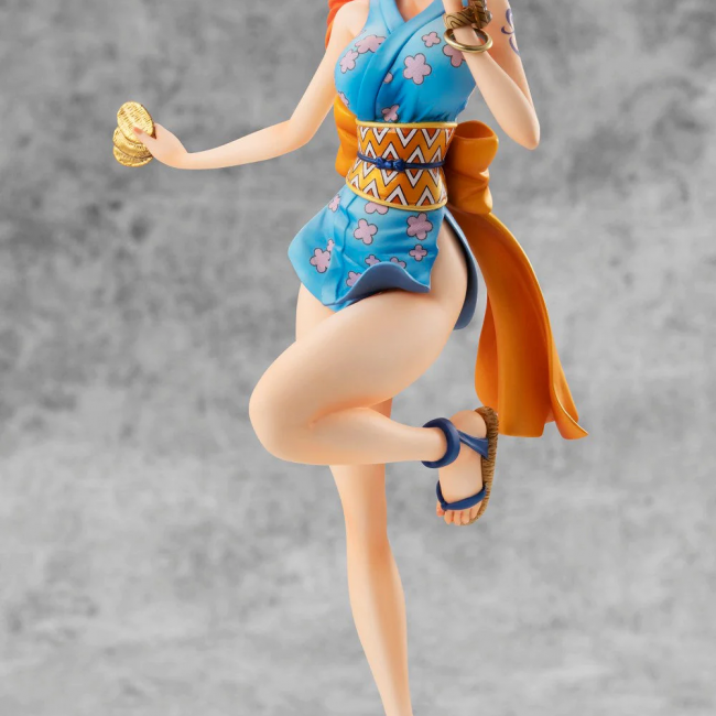 Galeria Frente Lado Izquierdo Warriors Alliance Novice Kunoichi O Nami Limited Edition Portrait of Pirates Megahouse