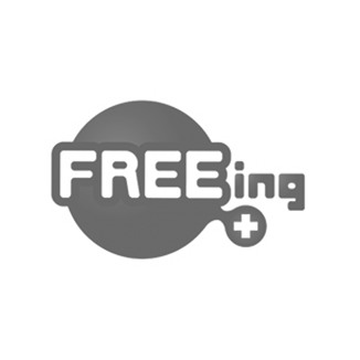 Freeing Logo Blanco y Negro