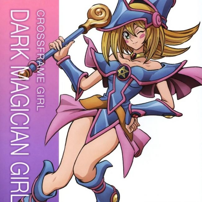 Caja Frente Crossframe Girl Dark Magician Girl Yu-Gi-Oh! Duel Monsters Plastic Model Kit Kotobukiya