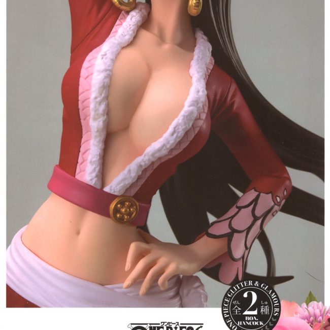 Caja Glitter and Glamours Boa Hancock Normal Color A Rojo One Piece Banpresto