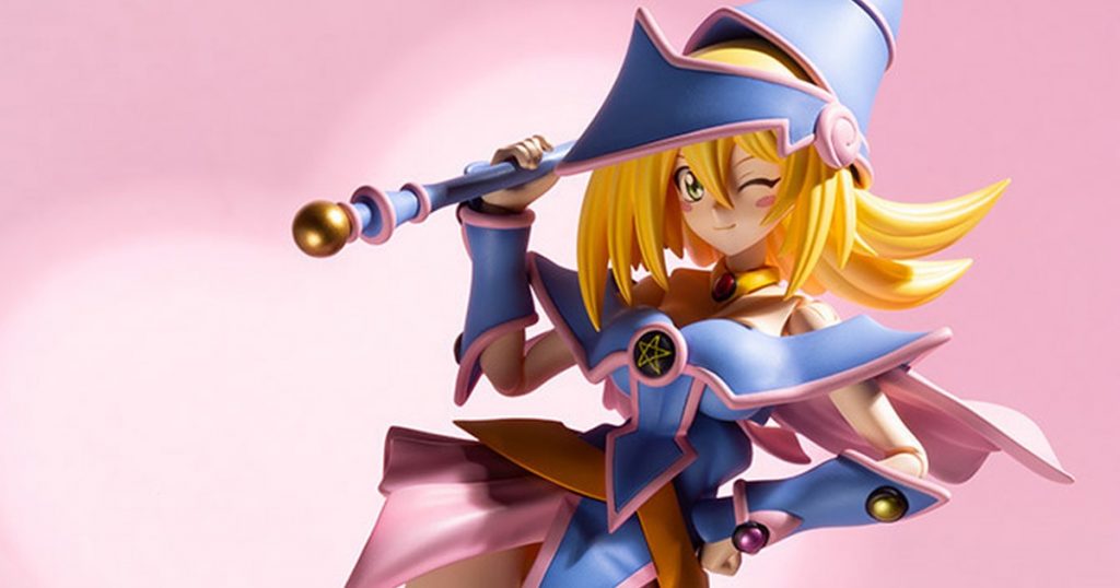 Cover Close Up Figura Crossframe Girl Dark Magician Girl Yu-Gi-Oh! Duel Monsters Plastic Model Kit Kotobukiya