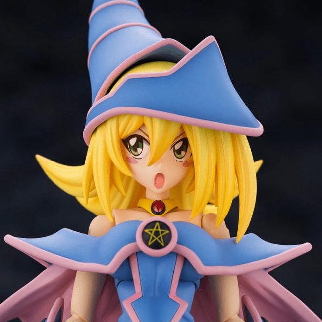 Galeria Rostros Figura Crossframe Girl Dark Magician Girl Sorprendida Boca Abierta Yu-Gi-Oh! Duel Monsters Plastic Model Kit Kotobukiya