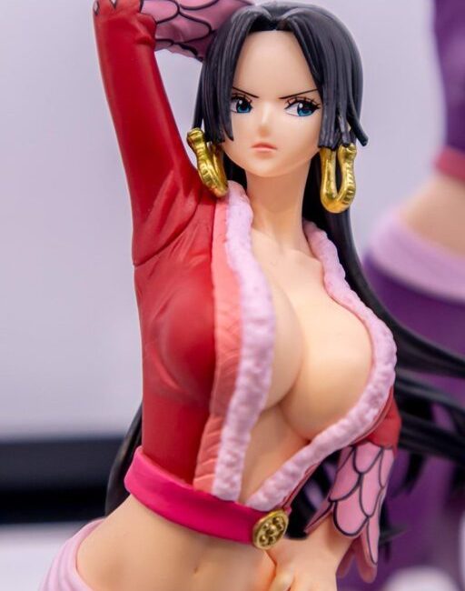 Galería Figura Frente Close Up Glitter and Glamours Boa Hancock Normal Color A Rojo One Piece Banpresto