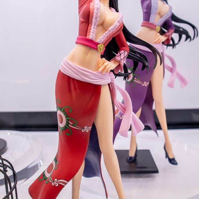 Galería Figura Frente Glitter and Glamours Boa Hancock Normal Color A Rojo One Piece Banpresto