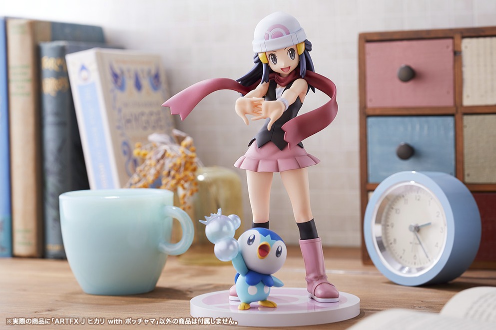 Hikari Dawn con Pochama Pipup ARTFX Pokemon Series Statue Kotobukiya