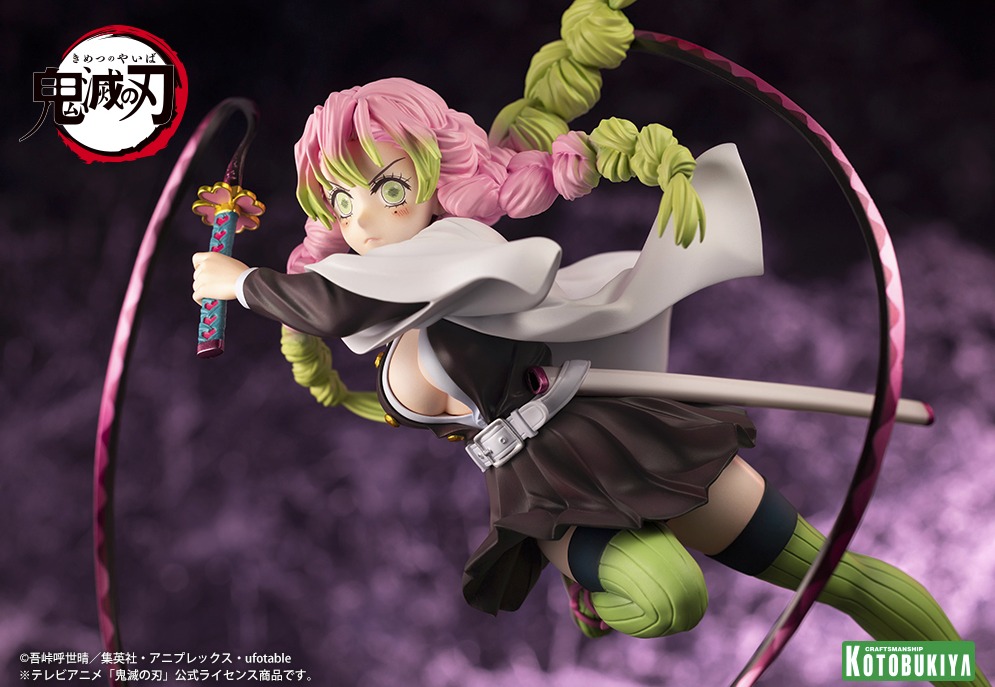 Mitsuri Kanroji ARTFX Kimetsu no Yaiba Demon Slayer Statue Kotobukiya