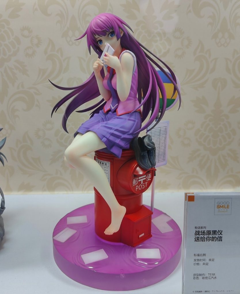 Prototipo Figura a Escala Senjougahara Hitagi de MONOGATARI Series por parte de Good Smile Arts Shanghai para Good Smile Company Wonder Festival 2024 Shanghai