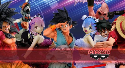 Banner Banpresto DXF Break Time Collection Espresto World Collectable Figure World Figure Colosseum Glitter & Glamours Vibration Stars Blood of Saiyans Relax Time Figyua Pop Store