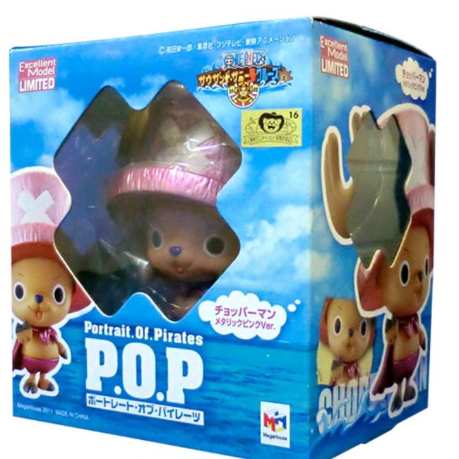 Caja Frente Chopper Man Metallic Pink Version One Piece Portrait Of Pirates P.O.P MegaHouse