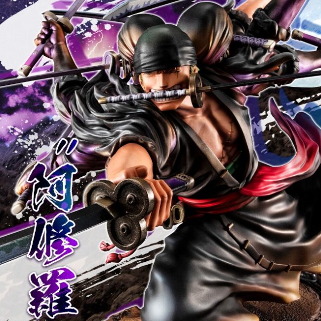 Cover Roronoa Zoro Demon Spirit Asura One Piece WA-MAXIMUM P.O.P MegaHouse