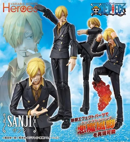 Cover Frente Sanji One Piece Variable Action Heroes MegaHouse