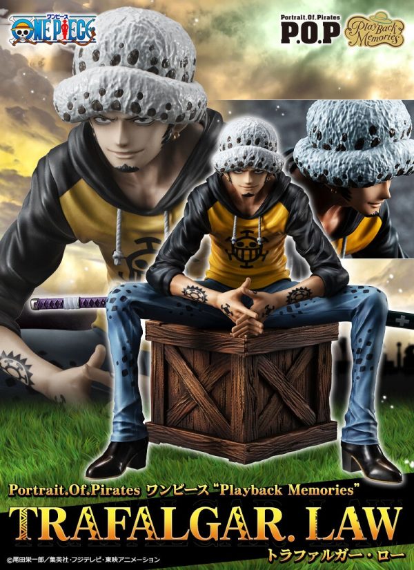 Cover Trafalgar Law One Piece "Playback Memories" Portrait.Of.Pirates P.O.P MegaHouse