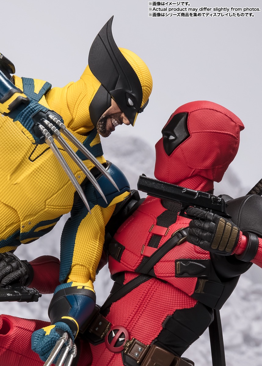 Deadpool And Wolverine Deadpool 3 SH Figure Arts Bandai