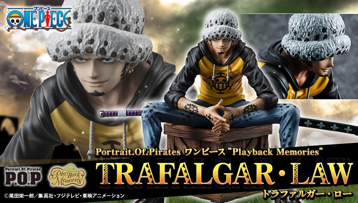 Flyer Trafalgar Law One Piece "Playback Memories" Portrait.Of.Pirates P.O.P MegaHouse