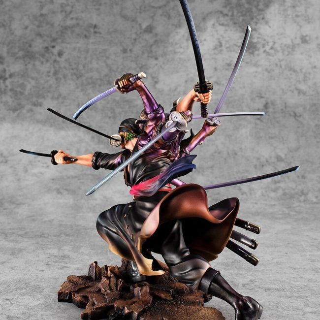 Galería Atras Arriba Roronoa Zoro Demon Spirit Asura One Piece WA-MAXIMUM P.O.P MegaHouse