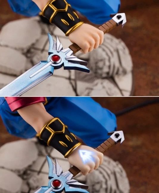 Galeria Close Up Manos Dai Version DX ARTFX J Dragon Quest The Adventure Of Dai Kotobukiya