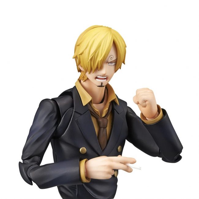 Galería Frente Close Up Cara Molesta Sanji One Piece Variable Action Heroes MegaHouse