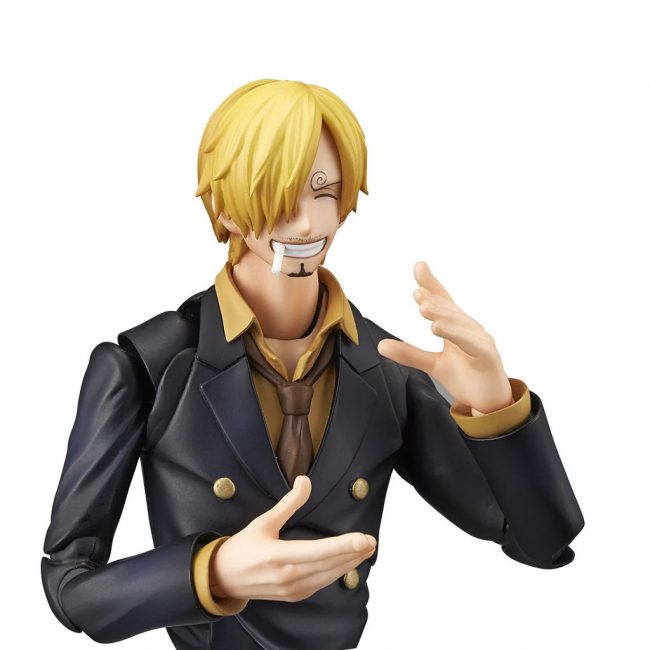 Galería Frente Close Up Cara Sonriente Sanji One Piece Variable Action Heroes MegaHouse