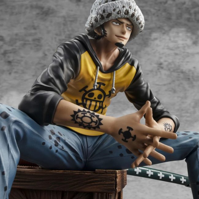 Galeria frente semi Close Up abajo Trafalgar Law One Piece "Playback Memories" Portrait.Of.Pirates P.O.P MegaHouse