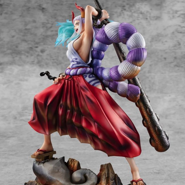 Galería Lado Izquierdo Yamato One Piece WA-MAXIMUM Portrait Of Pirates P.O.P MegaHouse
