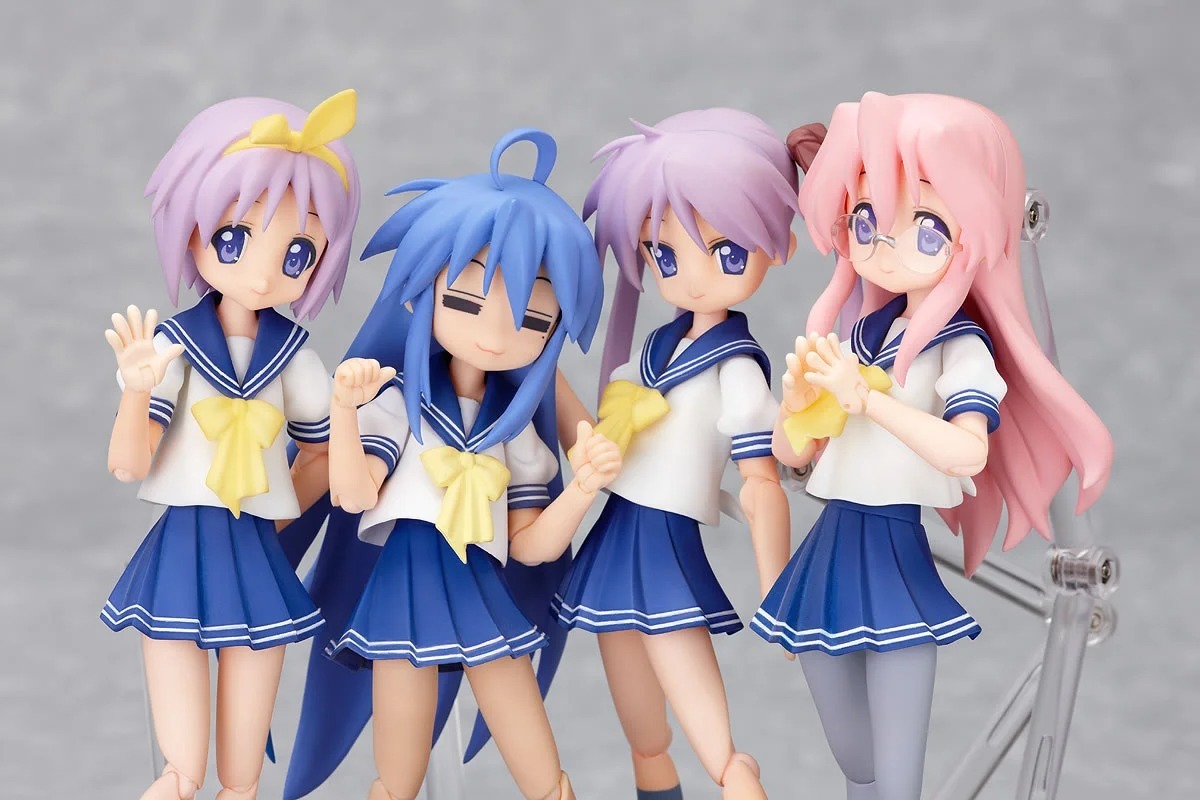 Konata Izumi Miyuki Takara Tsukasa Hiiragi Kagam Hiiragi Lucky Star figma Good Smile Company