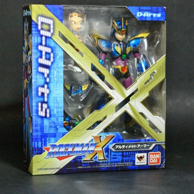 Caja Mega Man X Ultimate Armor Bandai Tamashii Nations D-Arts Rockman Mega Man Capcom
