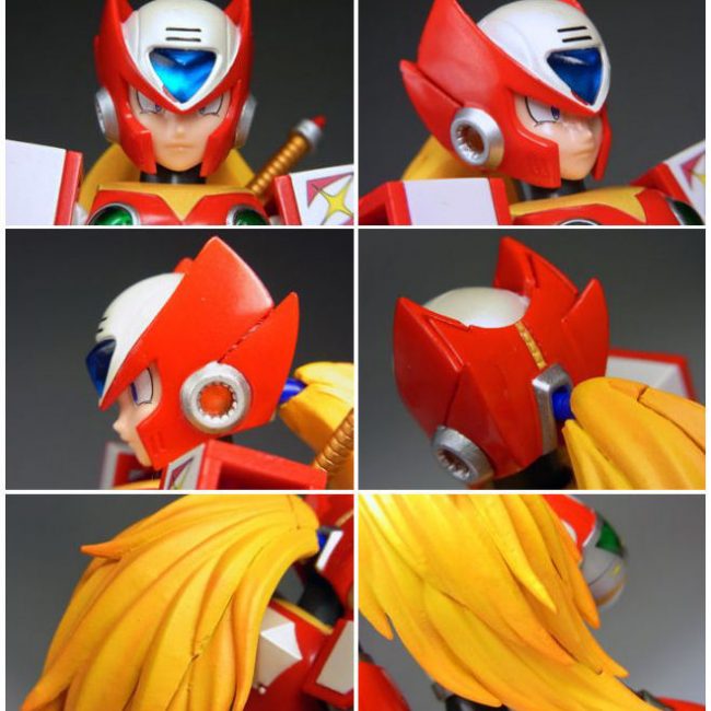 Galeria Close Up All Caras Zero Type 2 Bandai Tamashii Nations D-Arts Rockman Mega Man Capcom