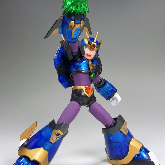Galeria Frente Lado Derecho Mega Man X Ultimate Armor Bandai Tamashii Nations D-Arts Rockman Mega Man Capcom