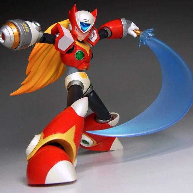 Galeria Frente Lado Derecho Zero Type 2 Bandai Tamashii Nations D-Arts Rockman Mega Man Capcom