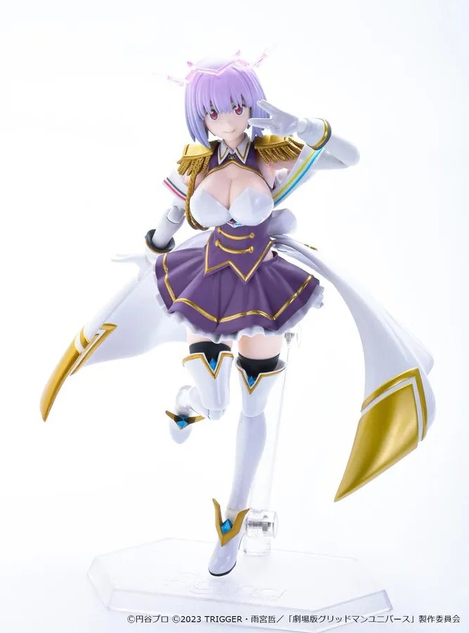 Prototipo pintado Shinjo Akane de GRIDMAN UNIVERSE versión New Order figma Wonder Festival 2025 Shanghai Wonfes WF2025Shanghai WFShanghai