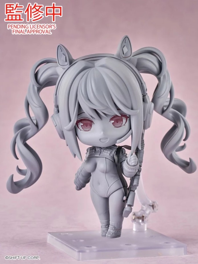 Prototipo sin pintar Alice de GODDESS OF VICTORY: NIKKE, Nendoroid Goodsmile Company Wonder Festival 2025 Shanghai Wonfes WF2025Shanghai WFShanghai