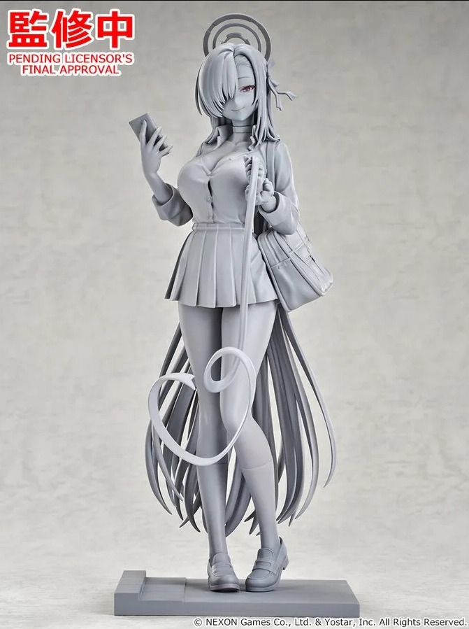 Prototipo sin pintar Asuna con uniforme escolar, Memorial Lobby versión, de Blue Archive, GOODSMILE ARTS, Wonder Festival 2025 Shanghai Wonfes WF2025Shanghai WFShanghai