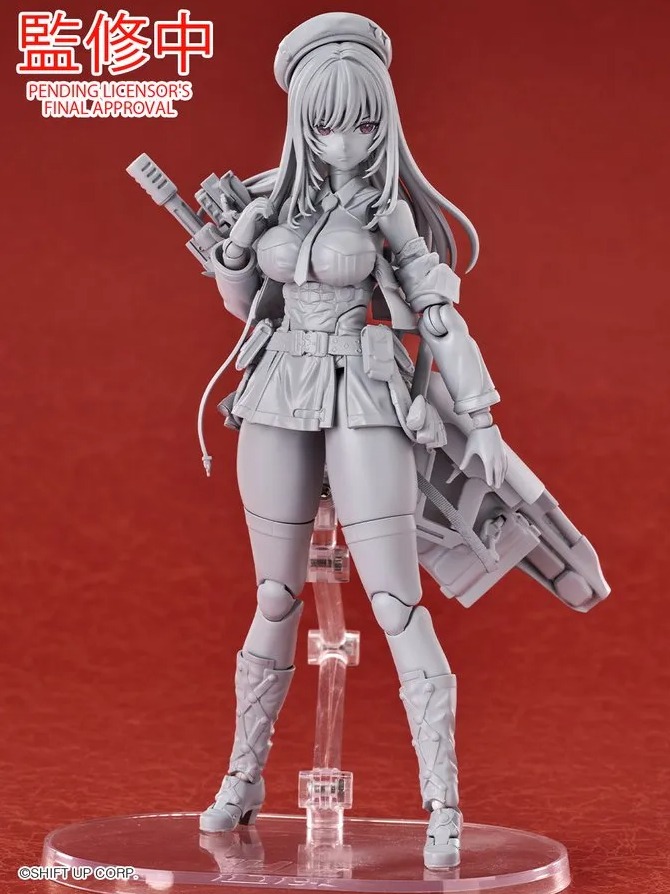 Prototipo sin pintar de Hyper Body Rapi: Red Hood, de GODDESS OF VICTORY: NIKKE, GOODSMILE ARTS, HYPER x BODY, Wonder Festival 2025 Shanghai Wonfes WF2025Shanghai WFShanghai