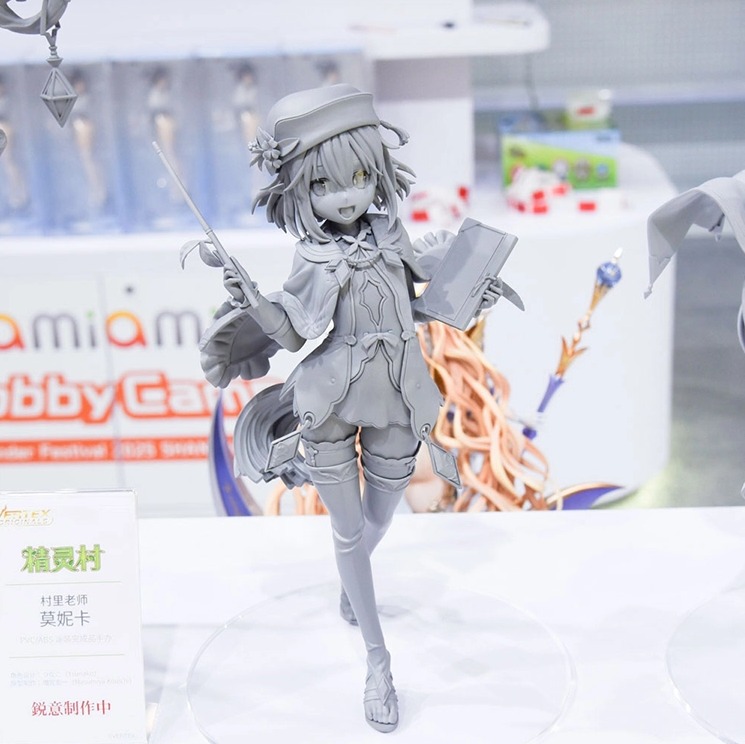 Prototipo sin pintar Monica de la ELF VILLAGE ( la villa de las elfas), diseñada por Tsunako Vertex Wonder Festival 2025 Shanghai Wonfes WF2025Shanghai WFShanghai