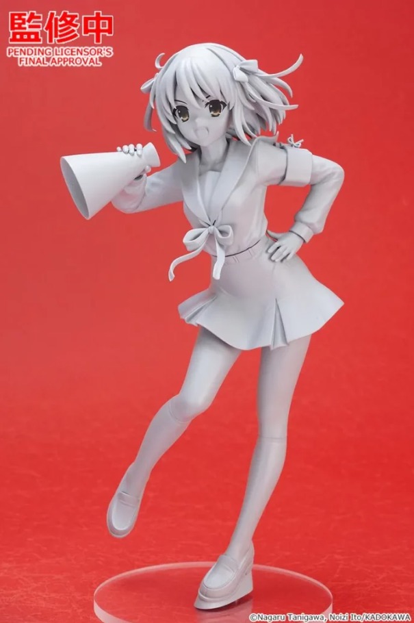 Prototipo sin pintar de Suzumiya Haruhi, en su versión Large, POP UP PARADE, GOODSMILE COMPANY, Wonder Festival 2025 Shanghai Wonfes WF2025Shanghai WFShanghai
