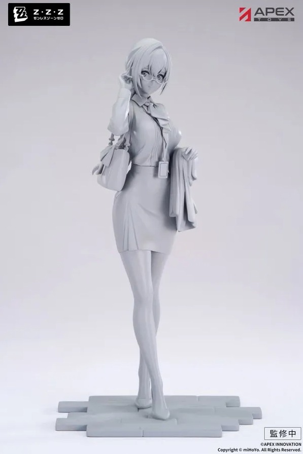 Prototipo sin pintar Tsukishiro Yanagi de ZENLESS ZONE ZERO LIMEPIE Wonder Festival 2025 Shanghai Wonfes WF2025Shanghai WFShanghai