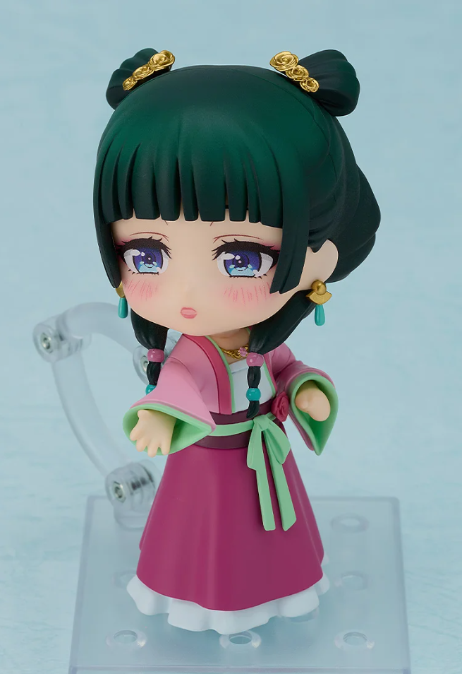 Lado en trance extendiendo la mano Nendoroid Maomao Garden Party version The Apothecary Diaries Goodsmile Company