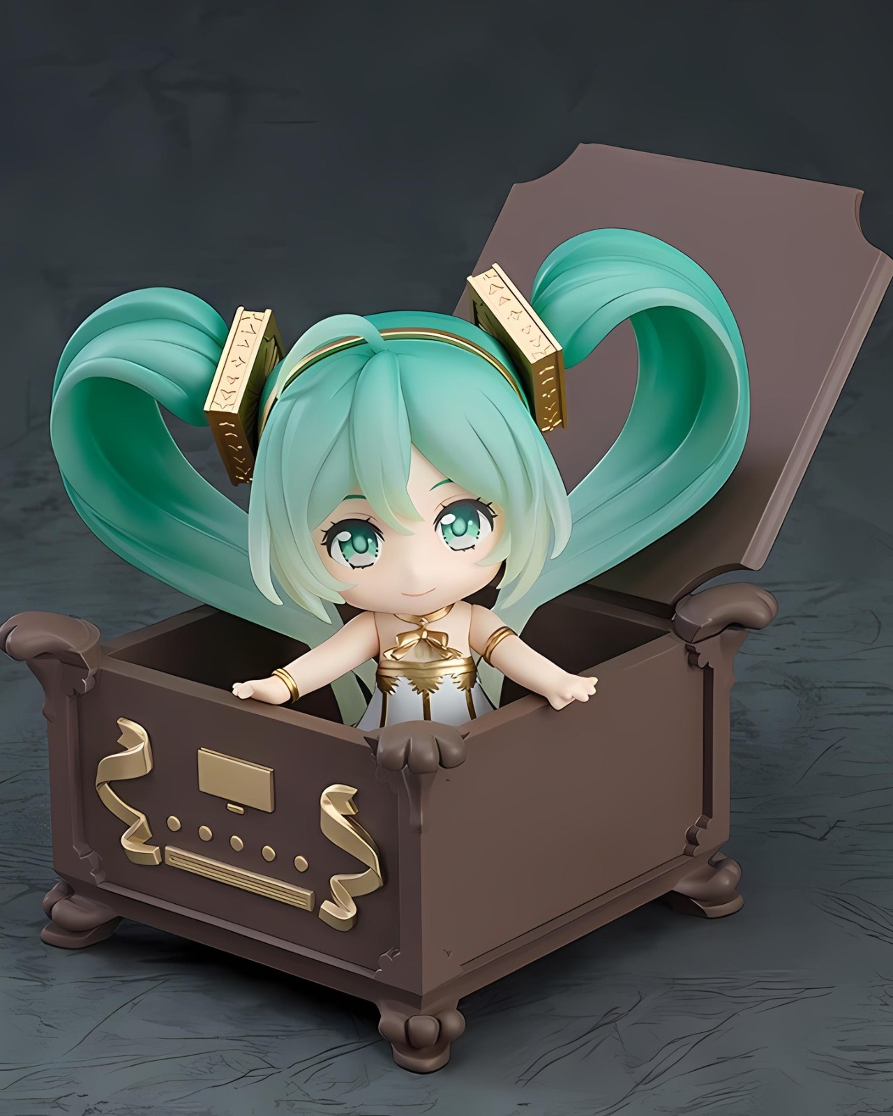 Galería Dentro de su caja musical sonriendo Nendoroid Hatsune Miku Symphony 5th Anniversary 1538 Goodsmile Company
