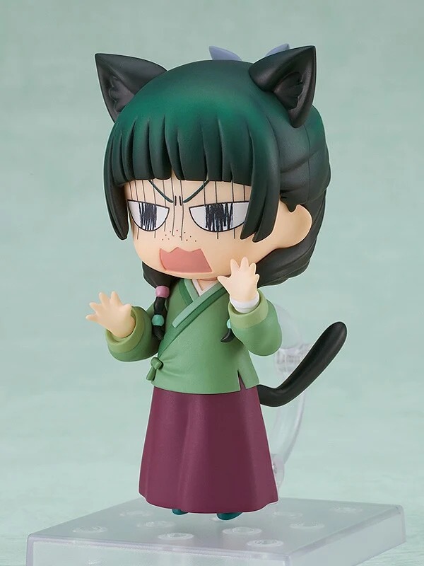 Frente lado gatita enojada orejitas hierbas Nendoroid Maomao The apothecary diaries Nendoroid 2288 Goodsmile Company