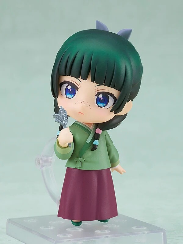 Frente lado mirando horquilla Nendoroid Maomao The apothecary diaries Nendoroid 2288 Goodsmile Company
