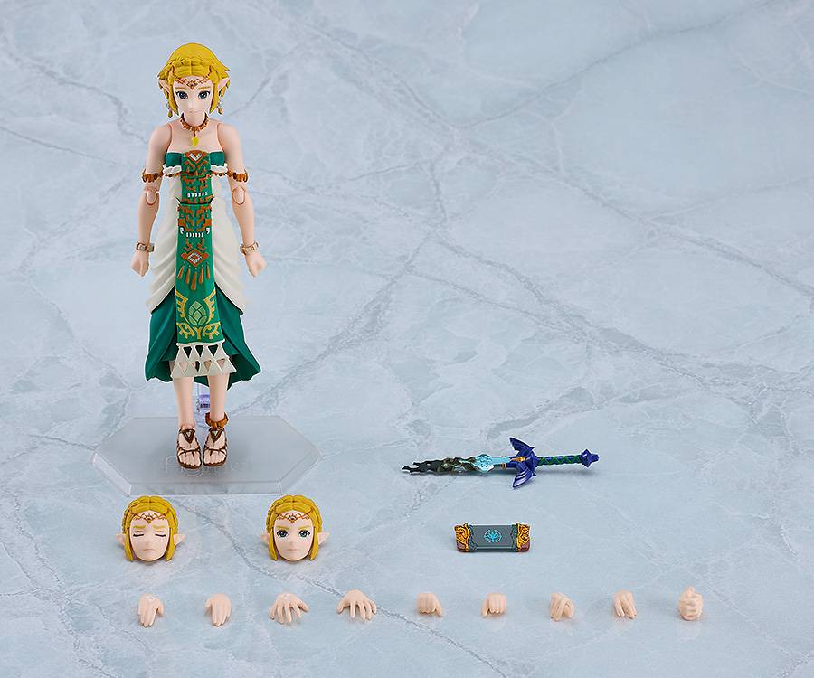 All Accessories Princess Zelda Tears of the Kingdom 637 The Legend of Zelda Good Smile Company Figma Nintendo