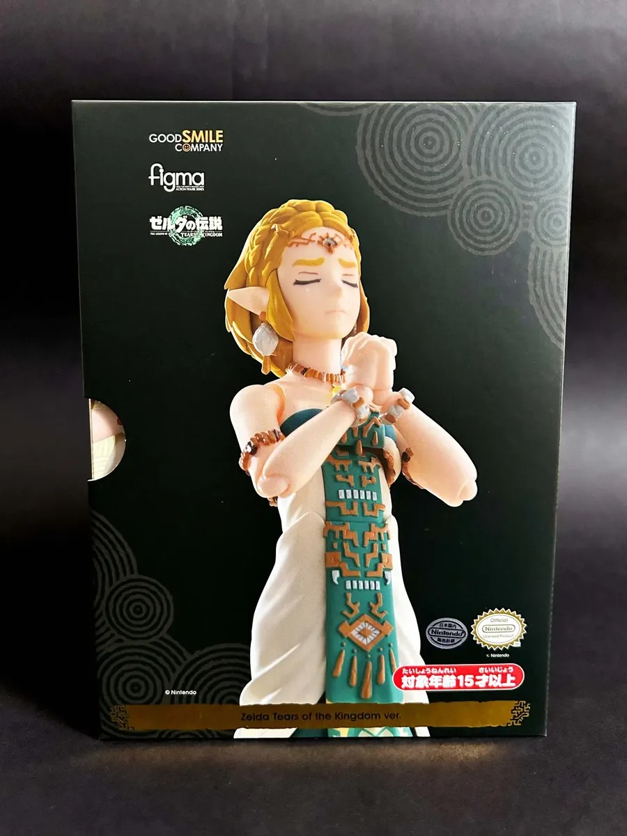 Caja Frente Cubierta Princess Zelda Tears of the Kingdom 637 The Legend of Zelda Good Smile Company Figma Nintendo
