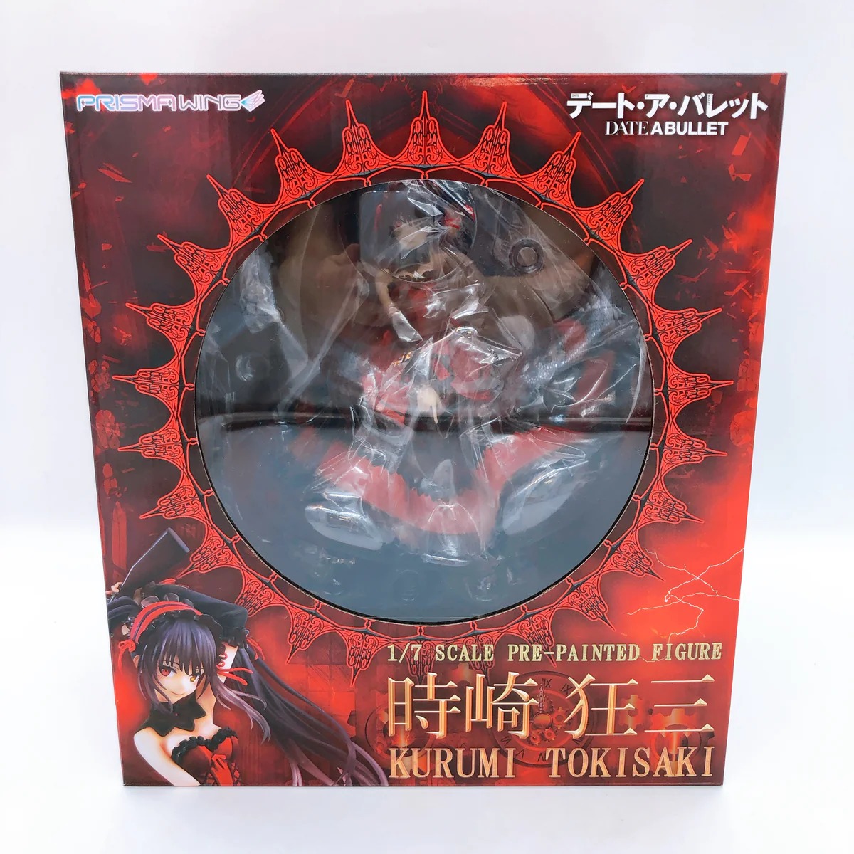 Caja Frente Kurumi Tokisaki 1/7 Date A Bullet Date A Live Prisma Wing Prime 1 Studio